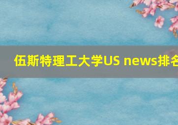 伍斯特理工大学US news排名